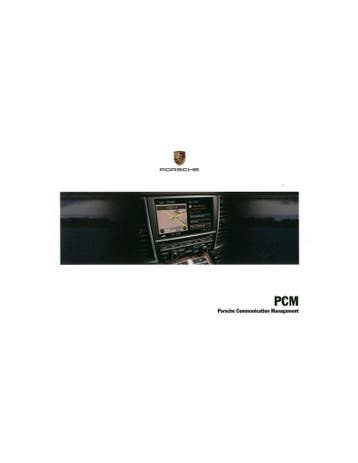 2010 PORSCHE PCM INSTRUCTIEBOEKJE DUITS, Ophalen of Verzenden