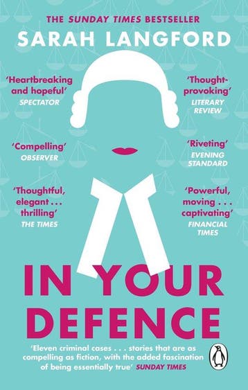 In Your Defence 9781784163082 Sarah Langford, Verzenden, Zo goed als nieuw, Sarah Langford
