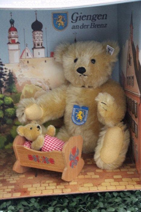 Steiff - Teddybeer Giengen-Teddybeer-Set, 1984 - 1980-1990 -, Antiquités & Art, Antiquités | Jouets