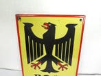 Post Duitsland Emaillebord - Emaille bord - Staal, Post