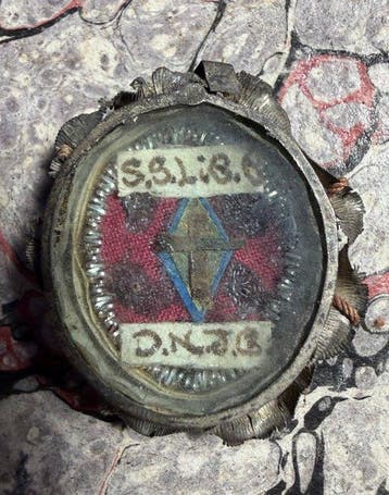 Reliekhouder - .900 zilver - 1750-1800 - Heilige Kruis van