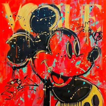 HÖK (1984) - Mickey Golden Vogue Golden Series - XL, Antiek en Kunst