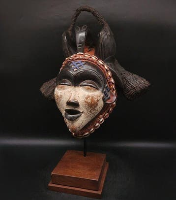 Subliem - masker - Punu - Gabon (Zonder minimumprijs)