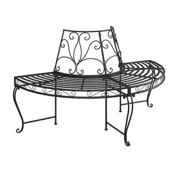 Boombank 160cm zwart -25% | Retour Deal, Jardin & Terrasse, Verzenden
