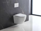2 x Design Hangtoilet Tornado wit - Gesloten..., Ophalen