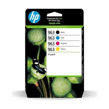 HP 963 Zwart, Cyaan, Magenta, Geel, Pack van 4 Originele..., Ophalen of Verzenden, Nieuw