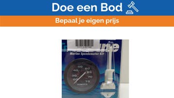 Bieden: Teleflex Marine Speedometer kit 75 knots, Ophalen of Verzenden