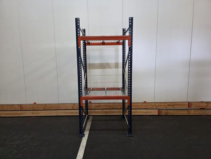 Palletstelling - 2 staanders 2500x1000mm - Tot. lengte: 1m19, Zakelijke goederen, Kantoor en Winkelinrichting | Magazijn, Stelling en Opslag