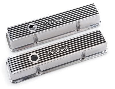 Chevrolet SB Klepdeksels Edelbrock elite, Autos : Pièces & Accessoires, Moteurs & Accessoires, Enlèvement ou Envoi