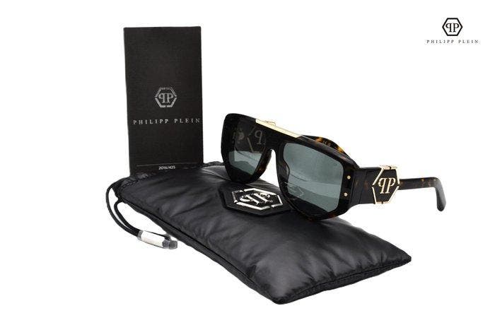Philipp Plein - PLEIN EGO SPP093 - Exclusive Acetate Havana, Bijoux, Sacs & Beauté, Lunettes de Soleil & Lunettes | Femmes