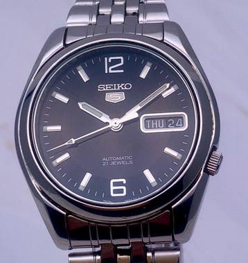 Seiko - Seiko 5 Automatic Day-Date - Zonder minimumprijs -