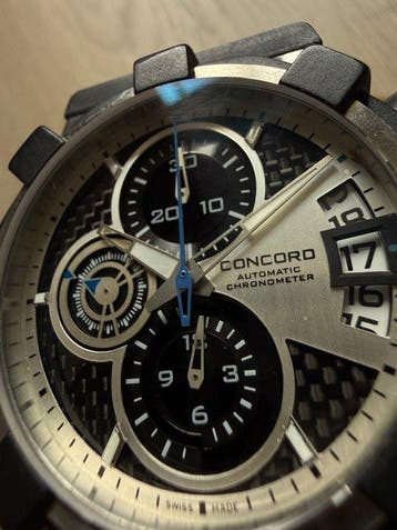 Concord - C1 Chronograph COSC Automatic - Sans prix de, Nieuw