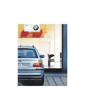 2002 BMW 3 SERIE TOURING BROCHURE JAPANS, Nieuw