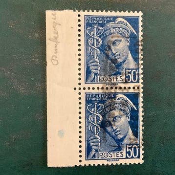 Duits Rijk - Bezetting van Frankrijk (1941-1945) 1941 - 50, Gestempeld