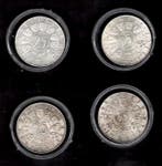 Autriche. 25 Schilling 4x 1956/1962 Mozart, Mariazell, Auer, Postzegels en Munten
