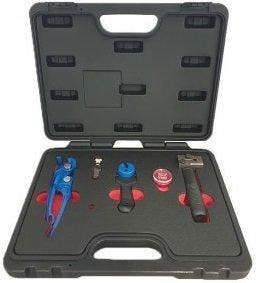 Remleiding fels gereedschap set, Auto diversen, Autogereedschap, Verzenden