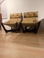 Luna High-Back Lounge - Odd Knutsen - Chaise (2) - Bentwood