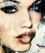 David Law - Face VI, Antiek en Kunst