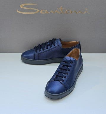 SANTONI -NO RESERVE PRICE - Sneakers - Maat: EU 42, EU 41.5, Nieuw