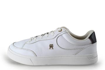 Tommy Hilfiger Sneakers in maat 40 Wit, Verzenden, Wit, Zo goed als nieuw, Sneakers