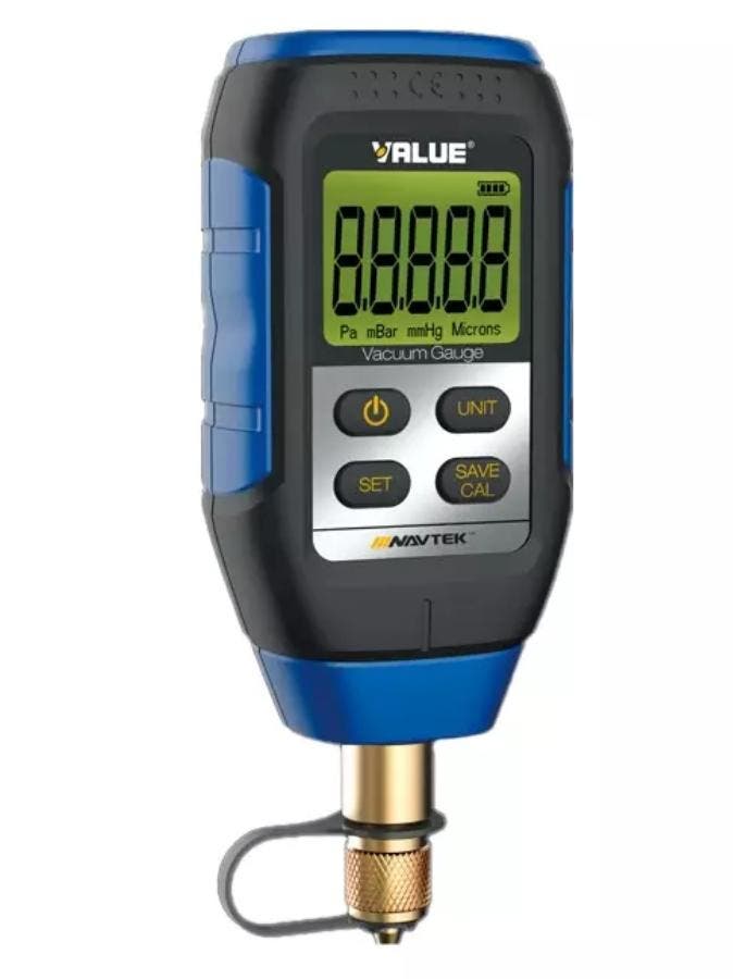Vacuümmeter voor vacumeren van Airco of koel systemen, Auto-onderdelen, Airco en Verwarming, Nieuw, Verzenden