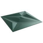 vidaXL Wandpanelen Ster 24 pcs Ster Groen 50 x 50 cm XPS, Verzenden, Nieuw