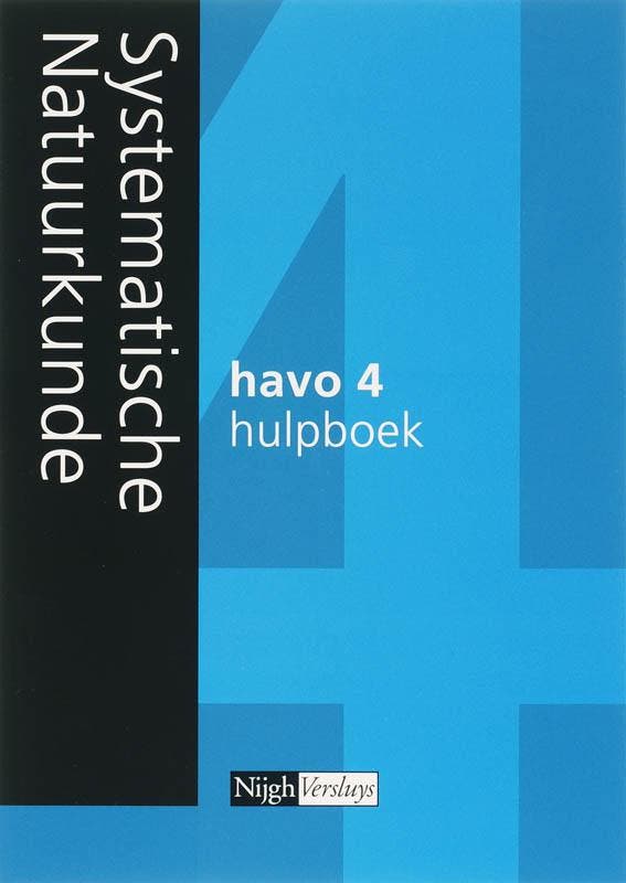 Systematische natuurkunde Hulpboek 4 Havo 2007 9789042531338, Livres, Livres scolaires, Envoi