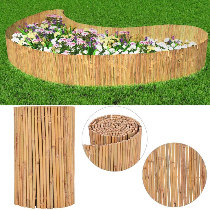 vidaXL Scherm 500x50 cm bamboe, Tuin en Terras, Tuinhekken en Hekwerk, Nieuw, Verzenden