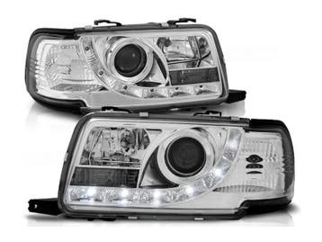Koplampen Daylight Chrome geschikt voor Audi 80 B4, Auto-onderdelen, Verzenden, Nieuw, Audi