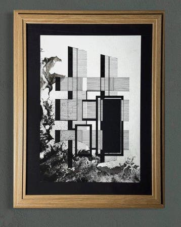 Eugène Eechaut (1928-2019) - Abstract ink composition