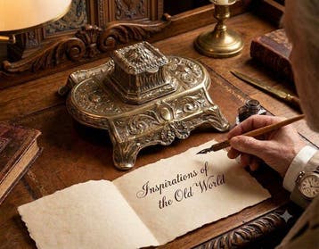 Inktpot - Baroque / Rococo Revival - Messing
