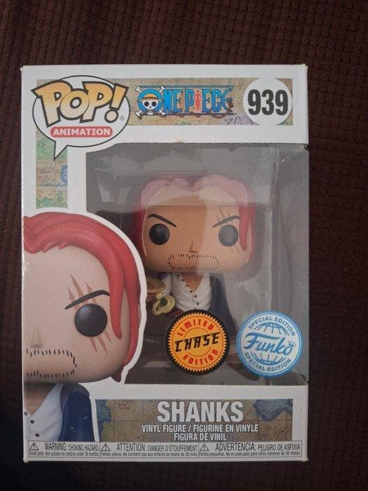 Funko - Funko Pop - One Piece SHANKS CHASE LIMITED EDITION /, Antiek en Kunst, Antiek | Speelgoed