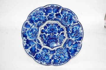 De Porceleyne Fles, Delft - D. 35,5cm / H. 6,5cm - Wandbord