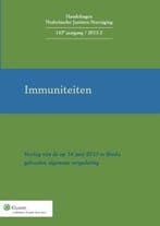 Immuniteiten / Handelingen Nederlandse Juristen-Vereniging /, Verzenden, Gelezen, A.J. Verheij