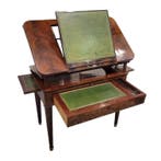 Table - Table darchitecte - Bronze, Acajou - Directoire
