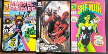 Deadpool, The Amazing Spider-Man, Silver Surfer - Lot de, Nieuw