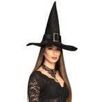 Halloween Heksen Hoed Zwart, Verzenden