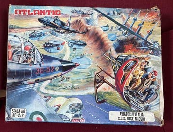 Atlantic - Soldat de plomb Aviatori DItalia S.O.S. Base