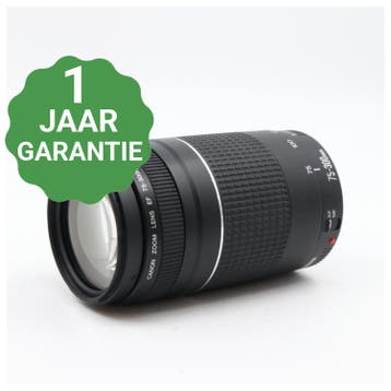 10% korting | Canon EF 75-300mm f/4-5.6 III | Tweedehands, Verzenden, Zo goed als nieuw