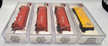 Atlas N - 31031, 3x 3955 - Wagon de marchandises pour trains