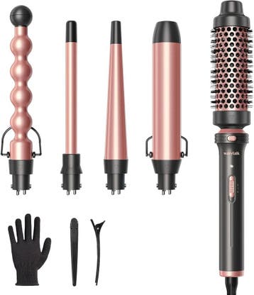 Thermal Brush - Blowout Brush - Krultang - Rosegoud - Wavyta, Verzenden, Nieuw