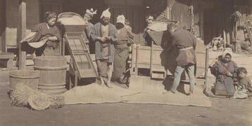 Kuzakabe Kimbei, Yokohama School (XIX) - Nurses