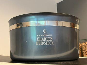 Charles Heidsieck - Champagne koeler - Aluminium - ijsemmer, Antiek en Kunst