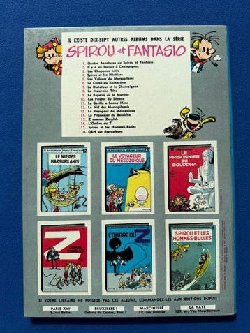 Spirou et Fantasio T18 - QRN sur Bretzelburg - C - 1 Album -, Boeken, Nieuw
