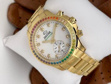 Jaguar - Connected Lady Diamonds - J983/4 - Dames - 2020+, Handtassen en Accessoires, Horloges | Heren, Nieuw
