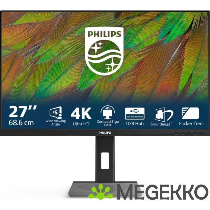 Philips 3000 series 27B1N3800/00 LED 27  4K Ultra HD IPS, Computers en Software, Monitoren, Nieuw, Verzenden