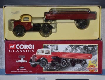 Corgi 1:50 - Camion miniature (2) - Bedford O Series, Nieuw