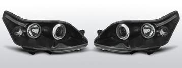 Koplampen Angel Eyes | Citoen C4 2004-2010 | zwart, Verzenden, Nieuw, Citroën