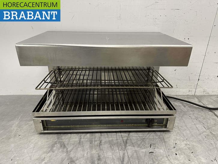 Gril à rouleaux en acier inoxydable Gril salamandre 80 cm, Articles professionnels, Horeca | Autre, Envoi