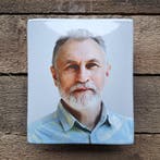 Emaille foto voor op een grafsteen, Verzenden, Nieuw